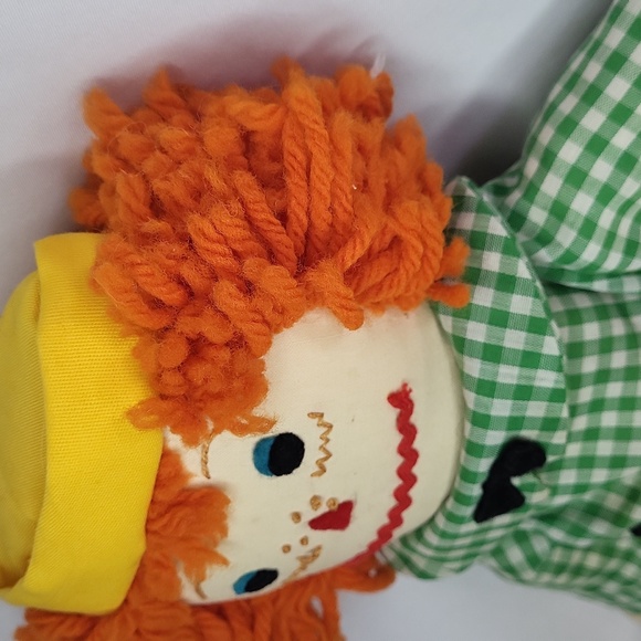 Raggedy Andy Doll handmade ragdoll 80s vintage good condition - Picture 5 of 14